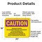 Signmission Radiation & Laser Sign, 18 in H x 24 in W, Aluminum, Rectangle OS-2PACK-CR-A-1824-L-10153 - alternate 6